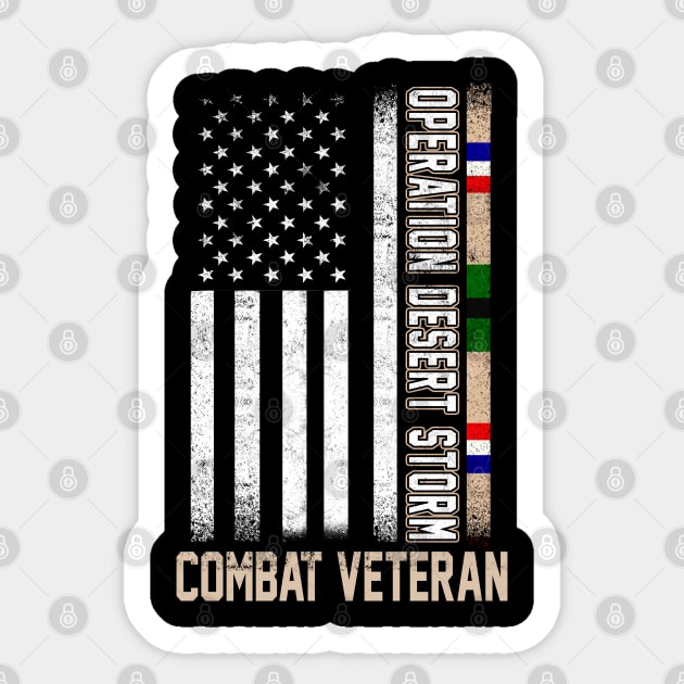 Operation Desert Storm Veteran Sticker by Otis Patrick